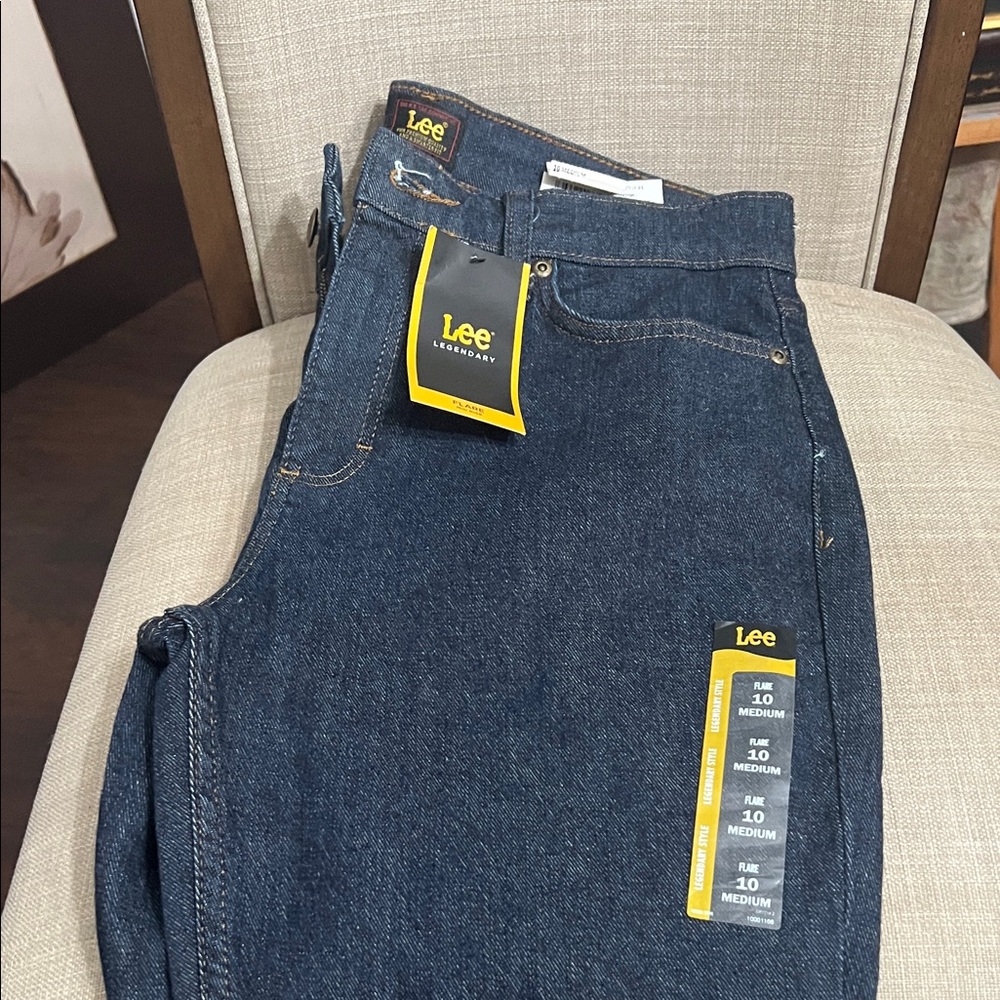 Lee Women's Indigo Wide Leg Jeans